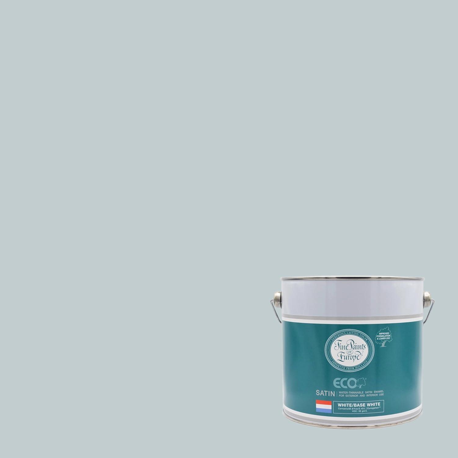 image:imageMartha by Martha Stewart Interior Paint ECO Satin Enamel 10L Bedford GrayPorch Ceiling Blue