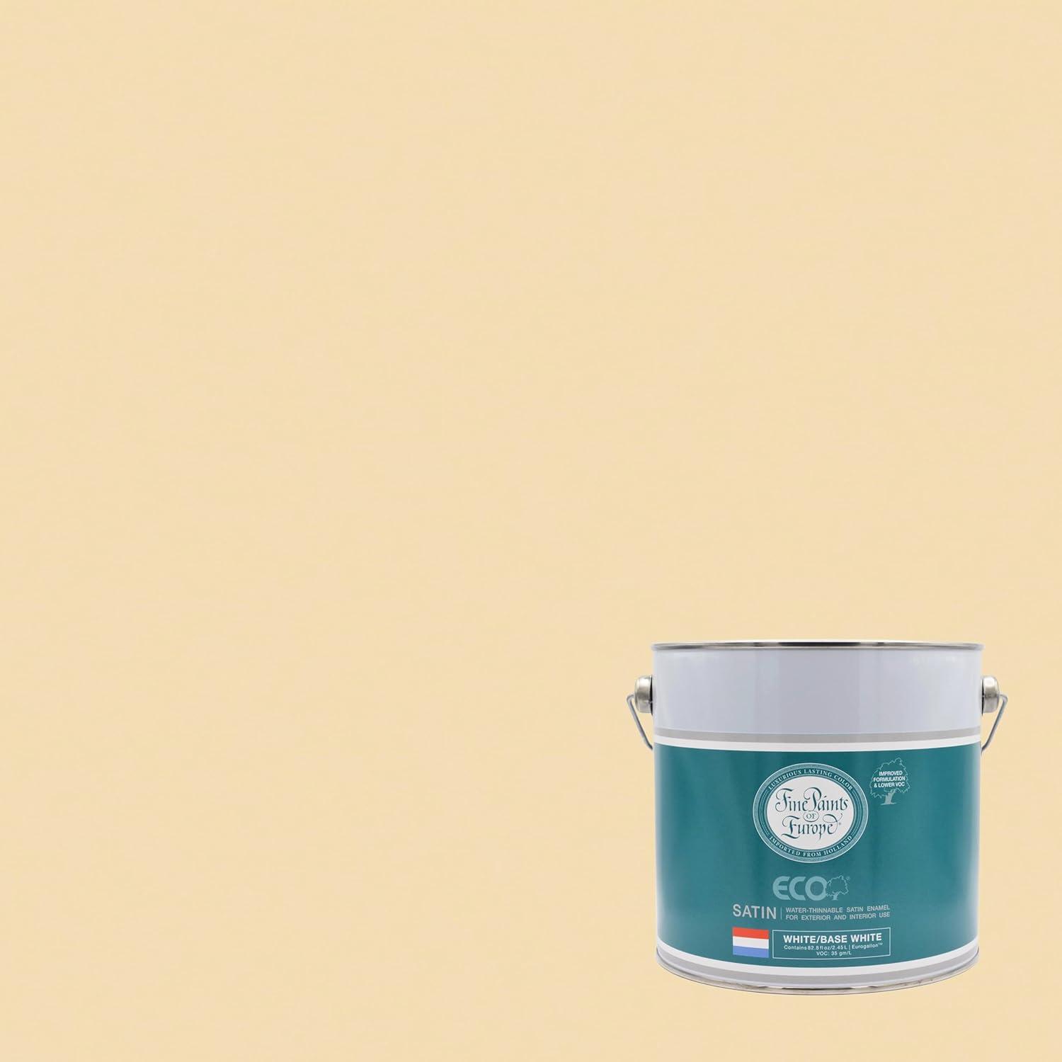 image:imageMartha by Martha Stewart Interior Paint ECO Satin Enamel 10L Bedford GrayRice Paper Yellow