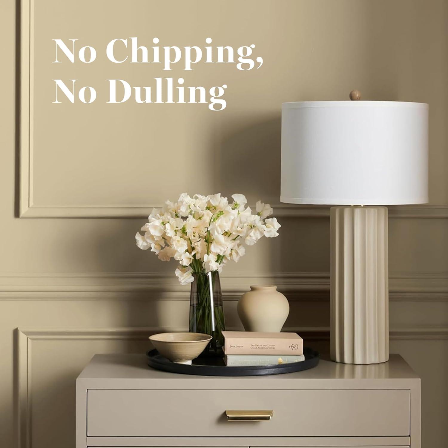 image:imageMartha by Martha Stewart Interior Paint ECO Satin Enamel 10L Bedford GrayRice Paper Yellow