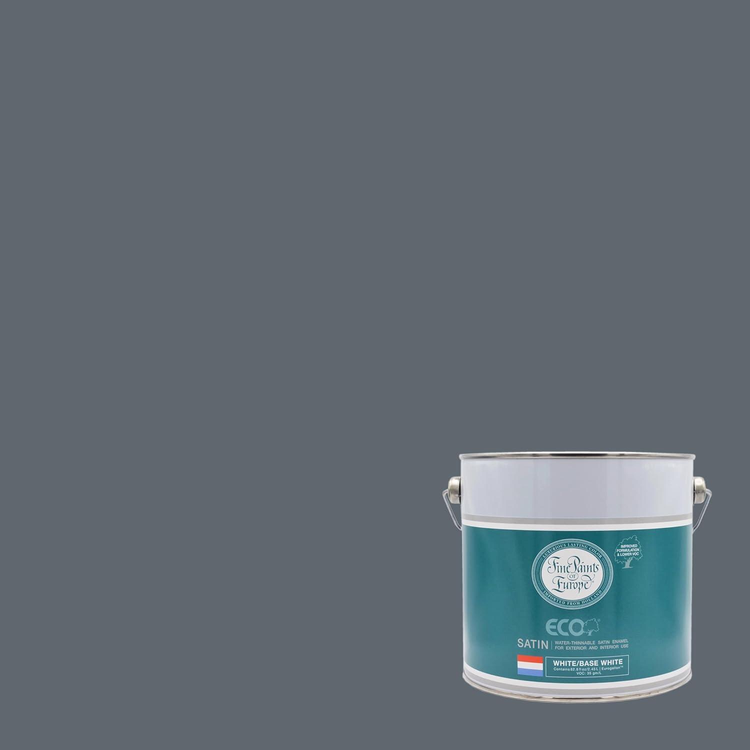 image:imageMartha by Martha Stewart Interior Paint ECO Satin Enamel 10L Bedford GrayTarn Blue