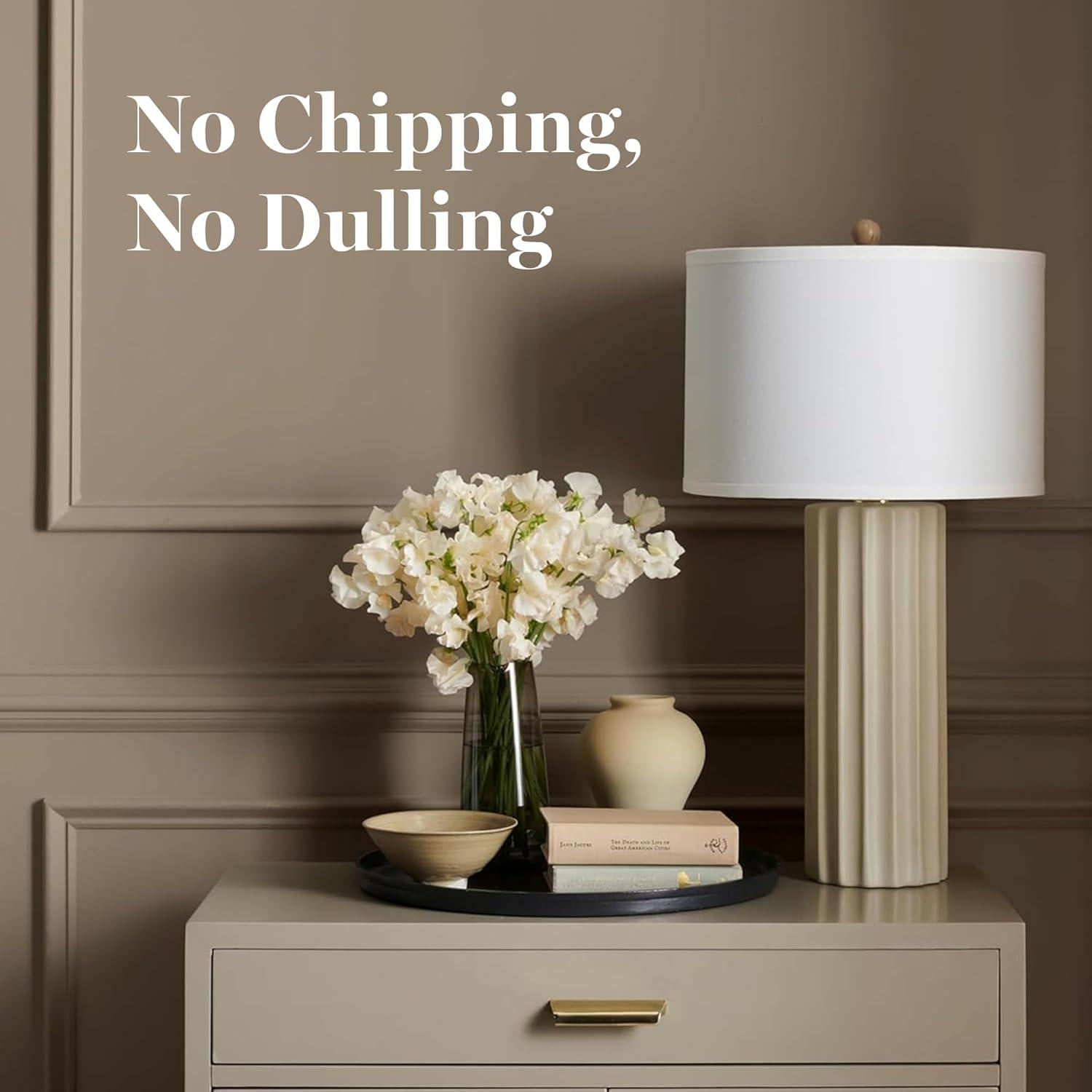 image:imageMartha by Martha Stewart Interior Paint ECO Satin Enamel 10L Bedford GrayTravertine Beige