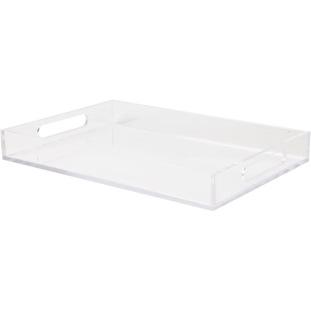 image:imageMartha Stewart Brody Acrylic Letter Tray Letter Organizer Desk Tray File Organizer Tray for Magazines Folders Notebooks Desk Accessories 1275 x 875 Clear