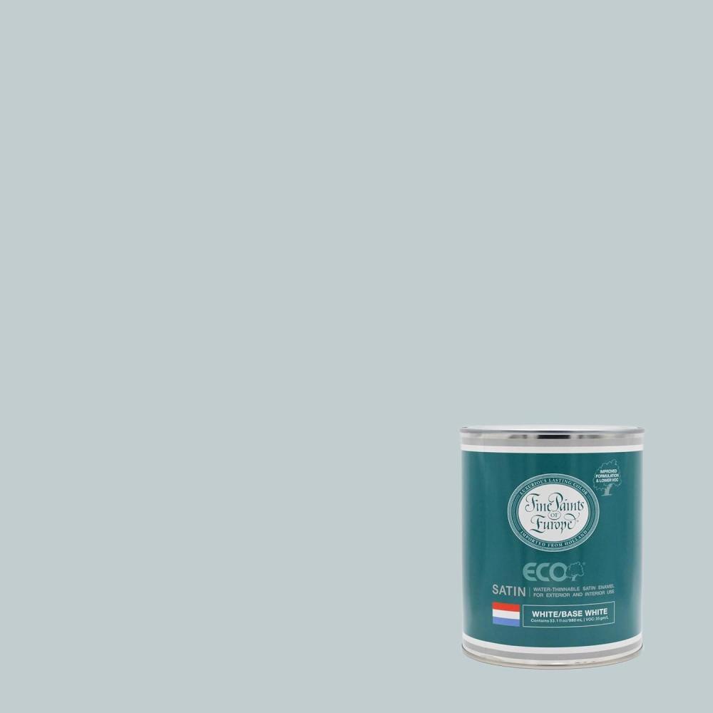 image:imageMartha by Martha Stewart Interior Paint ECO Satin Enamel 10L Bedford GrayPorch Ceiling Blue