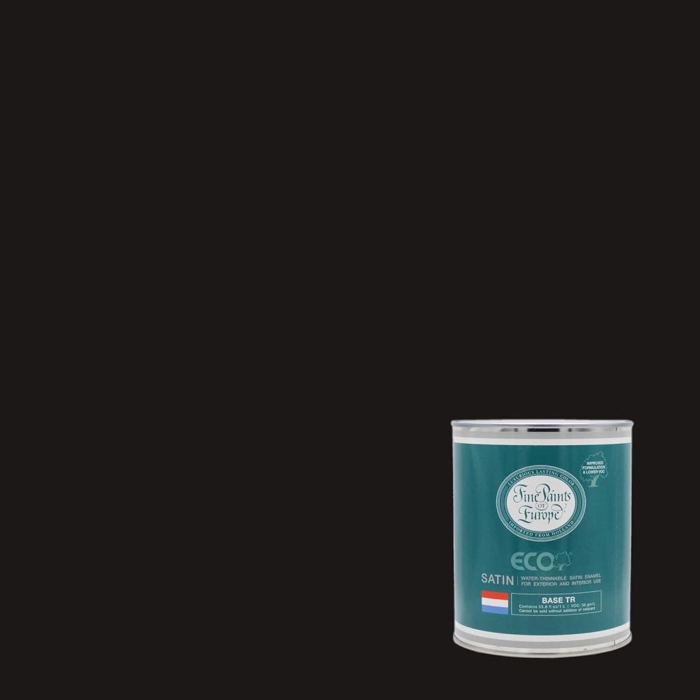 image:imageMartha by Martha Stewart Interior Paint ECO Satin Enamel 10L Bedford GraySilhouette Black