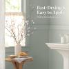 Martha by Martha Stewart Interior Paint, ECO Satin Enamel 1.0L Bedford Gray(Araucana Blue)