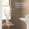 Martha by Martha Stewart Interior Paint, ECO Satin Enamel 1.0L Bedford Gray(Buckwheat Beige)