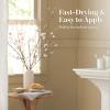 Martha by Martha Stewart Interior Paint, ECO Satin Enamel 1.0L Bedford Gray(Chopstick Yellow)