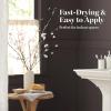 Martha by Martha Stewart Interior Paint, ECO Satin Enamel 1.0L Bedford Gray(Goose Down Brown)