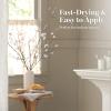 Martha by Martha Stewart Interior Paint, ECO Satin Enamel 1.0L Bedford Gray(Gull White)