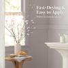 Martha by Martha Stewart Interior Paint, ECO Satin Enamel 1.0L Bedford Gray(Lamb White)