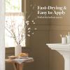 Martha by Martha Stewart Interior Paint, ECO Satin Enamel 1.0L Bedford Gray(Malted Gold)