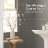Martha by Martha Stewart Interior Paint, ECO Satin Enamel 1.0L Bedford Gray(Succulent Gray)