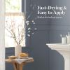 Martha by Martha Stewart Interior Paint, ECO Satin Enamel 1.0L Bedford Gray(Tarn Blue)