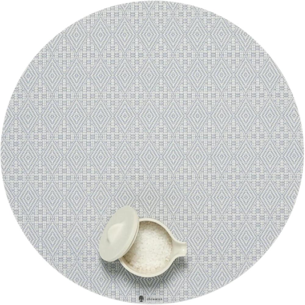 image:imageMartha by Martha Stewart  Chilewich Boxwood Placemats in Wheat  Set of 4  Easy Care Woven Tabletop Textiles  IndoorOutdoor  15 RoundSea