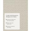 Martha by Martha Stewart | Chilewich Boxwood Placemats in Wheat – Set of 4 – Easy Care Woven Tabletop Textiles – Indoor/Outdoor – 15″ Round(Flax)