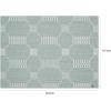 Martha by Martha Stewart | Chilewich Coverlet Placemats in Burnt Coral – Set of 4 – Easy Care Woven Tabletop Textiles – Indoor/Outdoor – 18.5″ x 13.5″ Rectangle(Abalone)