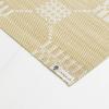 Martha by Martha Stewart | Chilewich Coverlet Placemats in Burnt Coral – Set of 4 – Easy Care Woven Tabletop Textiles – Indoor/Outdoor – 18.5″ x 13.5″ Rectangle(Wheat)
