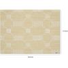 Martha by Martha Stewart | Chilewich Coverlet Placemats in Burnt Coral – Set of 4 – Easy Care Woven Tabletop Textiles – Indoor/Outdoor – 18.5″ x 13.5″ Rectangle(Wheat)