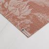 Martha by Martha Stewart | Chilewich Damask Placemats in Abalone – Set of 4 – Easy Care Woven Tabletop Textiles – Indoor/Outdoor – 18.5″ x 13.5″ Rectangle(Burnt Coral)