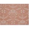 Martha by Martha Stewart | Chilewich Damask Placemats in Sea – Set of 4 – Easy Care Woven Tabletop Textiles – Indoor/Outdoor – 18.5″ x 13.5″ Rectangle(Burnt Coral)
