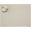 Martha by Martha Stewart | Chilewich Boxwood Placemats in Burnt Coral – Set of 4 – Easy Care Woven Tabletop Textiles – Indoor/Outdoor – 18.5″ x 13.5″ Rectangle(Flax)