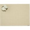Martha by Martha Stewart | Chilewich Boxwood Placemats in Burnt Coral – Set of 4 – Easy Care Woven Tabletop Textiles – Indoor/Outdoor – 18.5″ x 13.5″ Rectangle(Wheat)