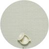 Martha by Martha Stewart | Chilewich Boxwood Placemats in Wheat – Set of 4 – Easy Care Woven Tabletop Textiles – Indoor/Outdoor – 15″ Round(Abalone)