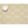 Martha by Martha Stewart | Chilewich Coverlet Placemats in Burnt Coral – Set of 4 – Easy Care Woven Tabletop Textiles – Indoor/Outdoor – 18.5″ x 13.5″ Rectangle(Wheat)