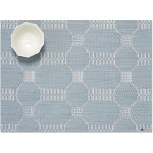 Martha by Martha Stewart | Chilewich Coverlet Placemats in Burnt Coral – Set of 4 – Easy Care Woven Tabletop Textiles – Indoor/Outdoor – 18.5″ x 13.5″ Rectangle(Sea)