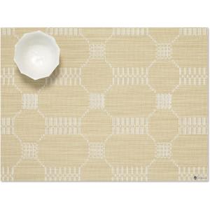 Martha by Martha Stewart | Chilewich Coverlet Placemats in Burnt Coral – Set of 4 – Easy Care Woven Tabletop Textiles – Indoor/Outdoor – 18.5″ x 13.5″ Rectangle(Wheat)