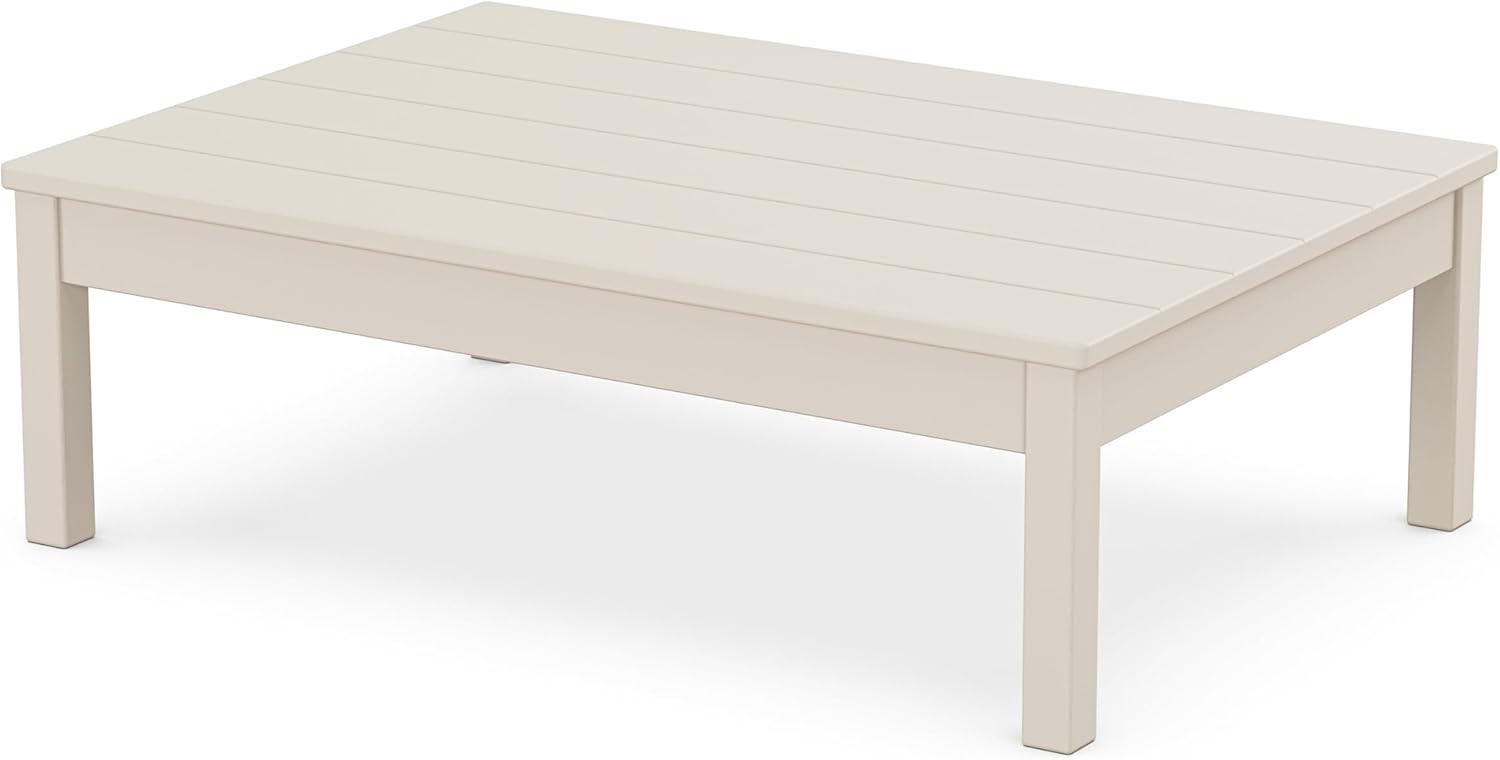 image:imageMartha Stewart by POLYWOOD Acadia 4Piece Deep Seating Set with Loveseat in TeakDune BurlapSand Ash Charcoal
