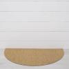 Chilewich Martha by Martha Stewart Heathered Shag Floor Mat in Wheat – 21”x36 – Easy Care Welcome Mat – Premium Indoor/Outdoor Tufted Rug for Entry, Kitchen, Bath, Pool with Weatherproof Backing