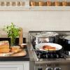 Martha Stewart Martha 10″ Triply Stainless Steel Saute Fry Pan w/Ceramic Non-Stick Interior