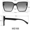 Martha Stewart Women Cat Eye Sunglasses(Brown)