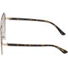 Martha Stewart Women Cat Eye Sunglasses(Gold & Tortoise)