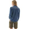 Martha Stewart Women’s Chambray Shirt, Denim Shacket, Button Down Jean Top, Long Sleeve(Vintage Wash)