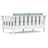 Martha Stewart by POLYWOOD® Acadia 4-Piece Deep Seating Set with Loveseat in Teak/Dune Burlap(White / Glacier Spa)