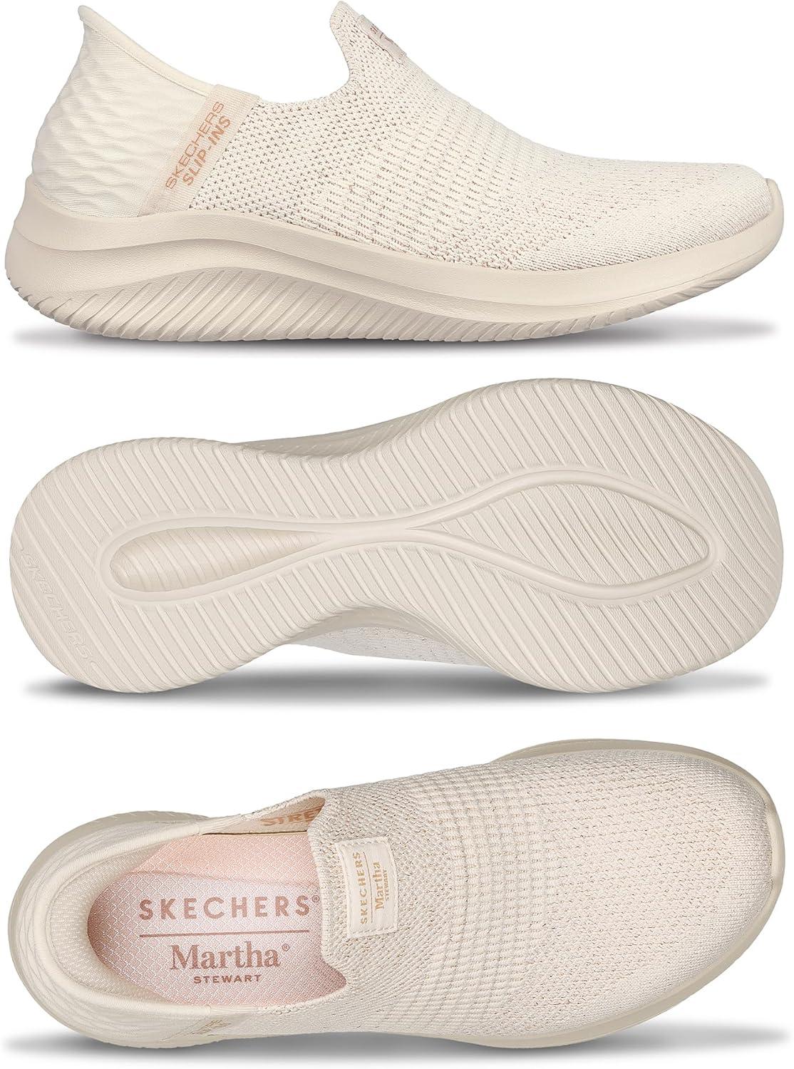 image:imageSkechers Womens Martha Stewart Ultra Flex 30 Neptune SneakersNatural
