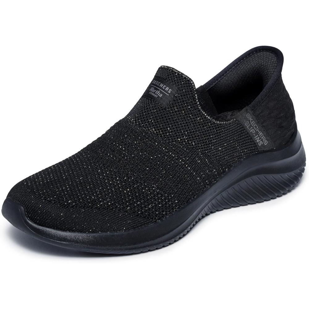 image:imageSkechers Womens Martha Stewart Ultra Flex 30 Neptune SneakersBlack