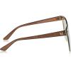 Martha Stewart Women Retro Metal Protective Sunglasses(Brown Fade)