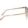 Martha Stewart Women Retro Metal Protective Sunglasses(Rose and Rose Gold)