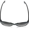 Martha Stewart Women’s Ms126 Oversized Uv400 Protective Cat Eye Square Sunglasses-Timeless Gifts for Her, 54mm(Black)