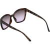 Martha Stewart Women’s Ms215 Retro Uv400 Protective Square Sunglasses-Timeless Gifts for Her, 55mm(Brown)