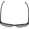 Martha Stewart womens Ms117 Glamorous Uv400 Protective Cat Eye Sunglasses – Timeless Gifts for Her, 55mm Cat Eye Sunglasses(Black)