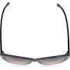 Martha Stewart womens Ms117 Glamorous Uv400 Protective Cat Eye Sunglasses – Timeless Gifts for Her, 55mm Cat Eye Sunglasses(Wine Fade)