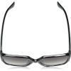 Martha Stewart womens Ms123 Modern Uv400 Protective Square Sunglasses – Timeless Gifts for Her, 58mm Square Sunglasses(Black)