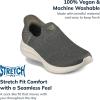 Skechers Women’s Martha Stewart Ultra Flex 3.0 – Neptune Sneakers(Olive)