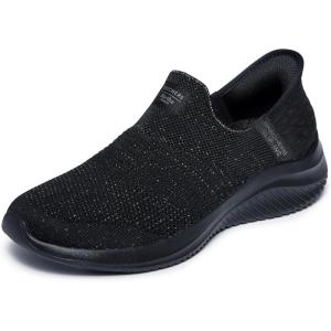Skechers Women’s Martha Stewart Ultra Flex 3.0 – Neptune Sneakers(Black)