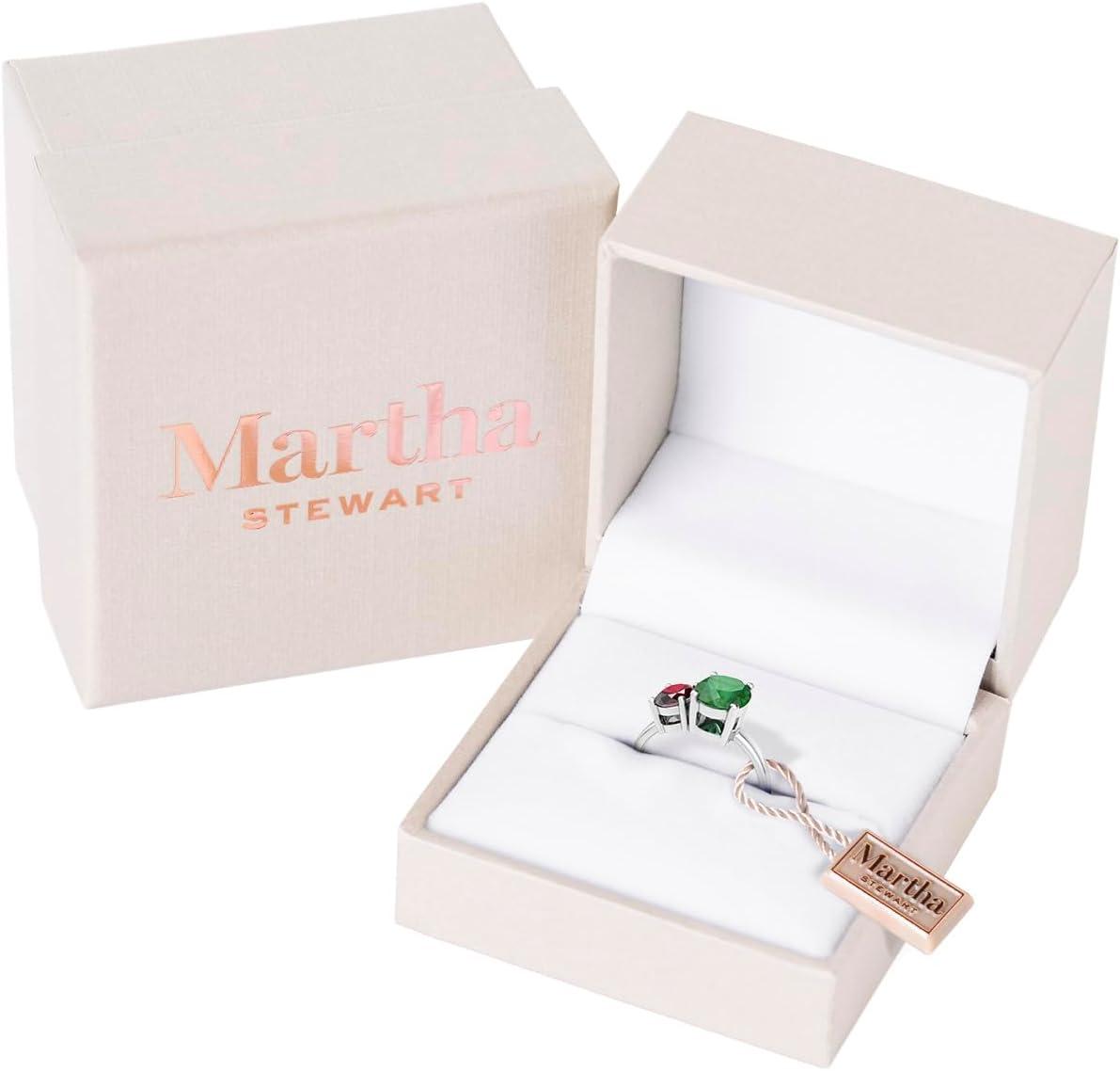 image:imageMartha Stewart 2 34 Carat Two Stone Gemstone Ring For Women in Sterling Silver Gemstone Jewelry For WomenOption 7