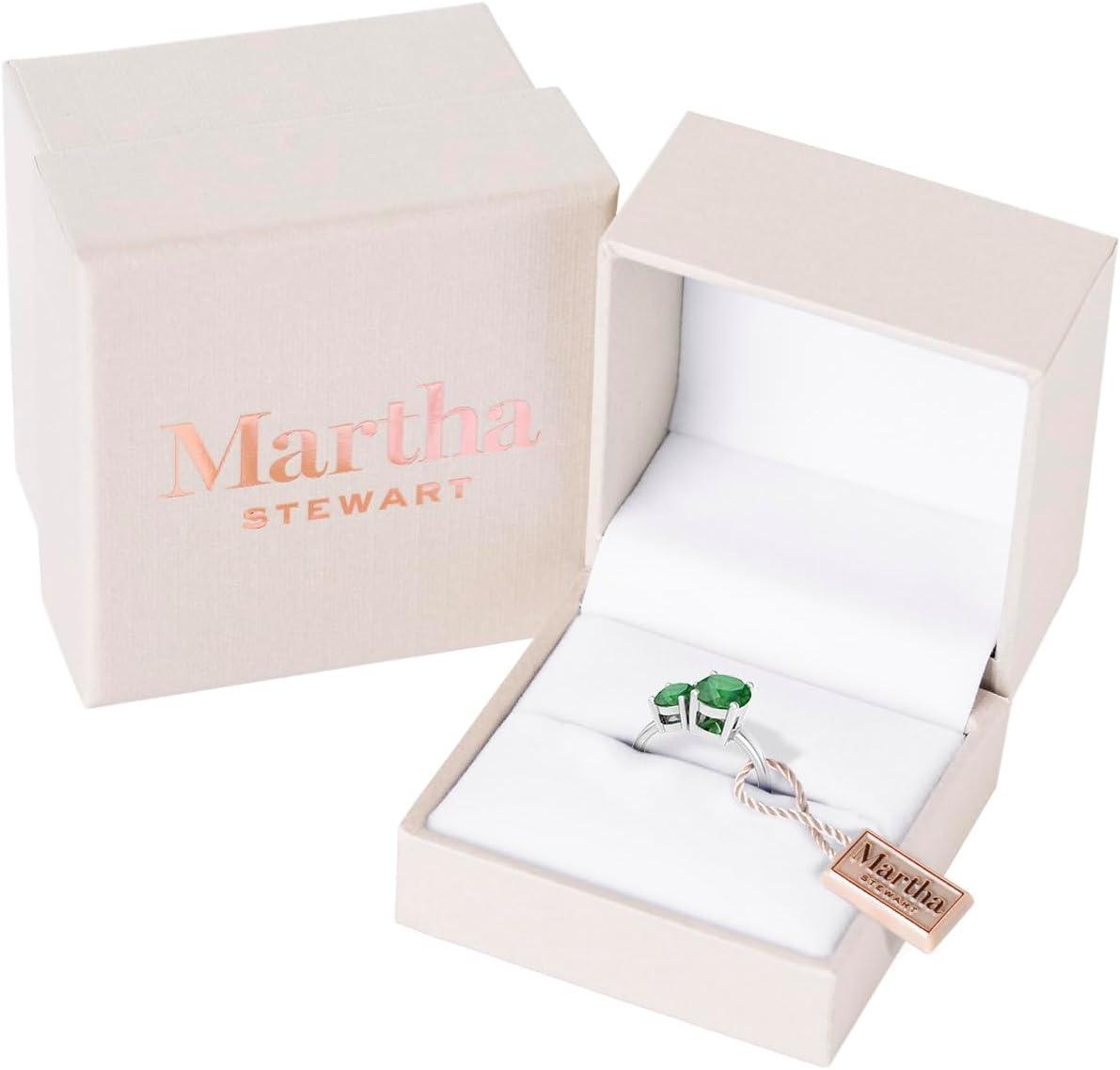 image:imageMartha Stewart 2 34 Carat Two Stone Gemstone Ring For Women in Sterling Silver Gemstone Jewelry For WomenOption 9